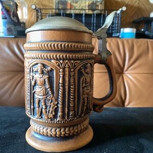 Vintage DBGM Ceramic German Beer Stein